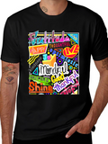 Inspirational Word Art Graphic T-Shirt