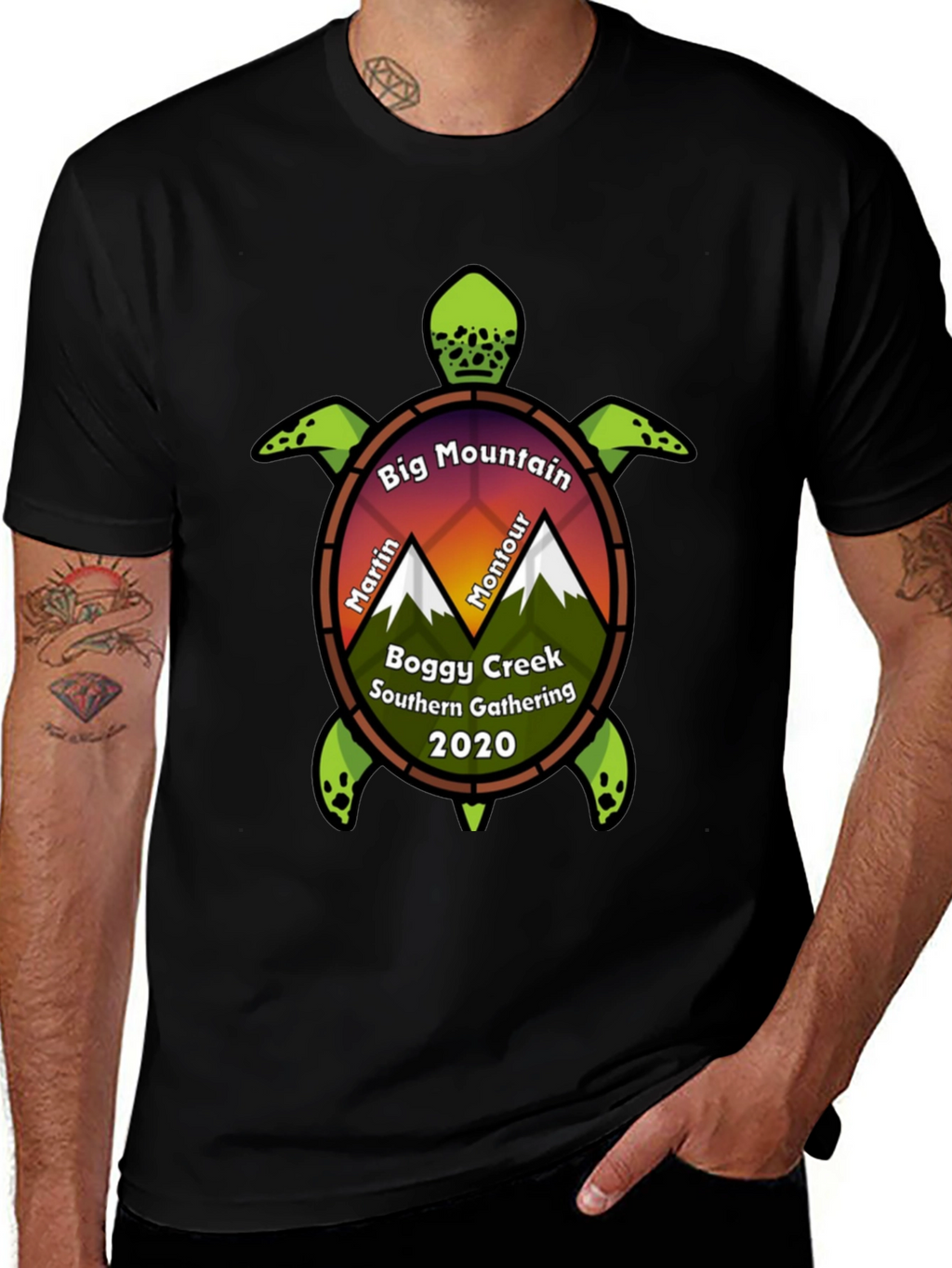 Big Mountain Turtle T-Shirt: Southern Gathering 2020