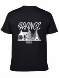 France Paris Graphic T-Shirt