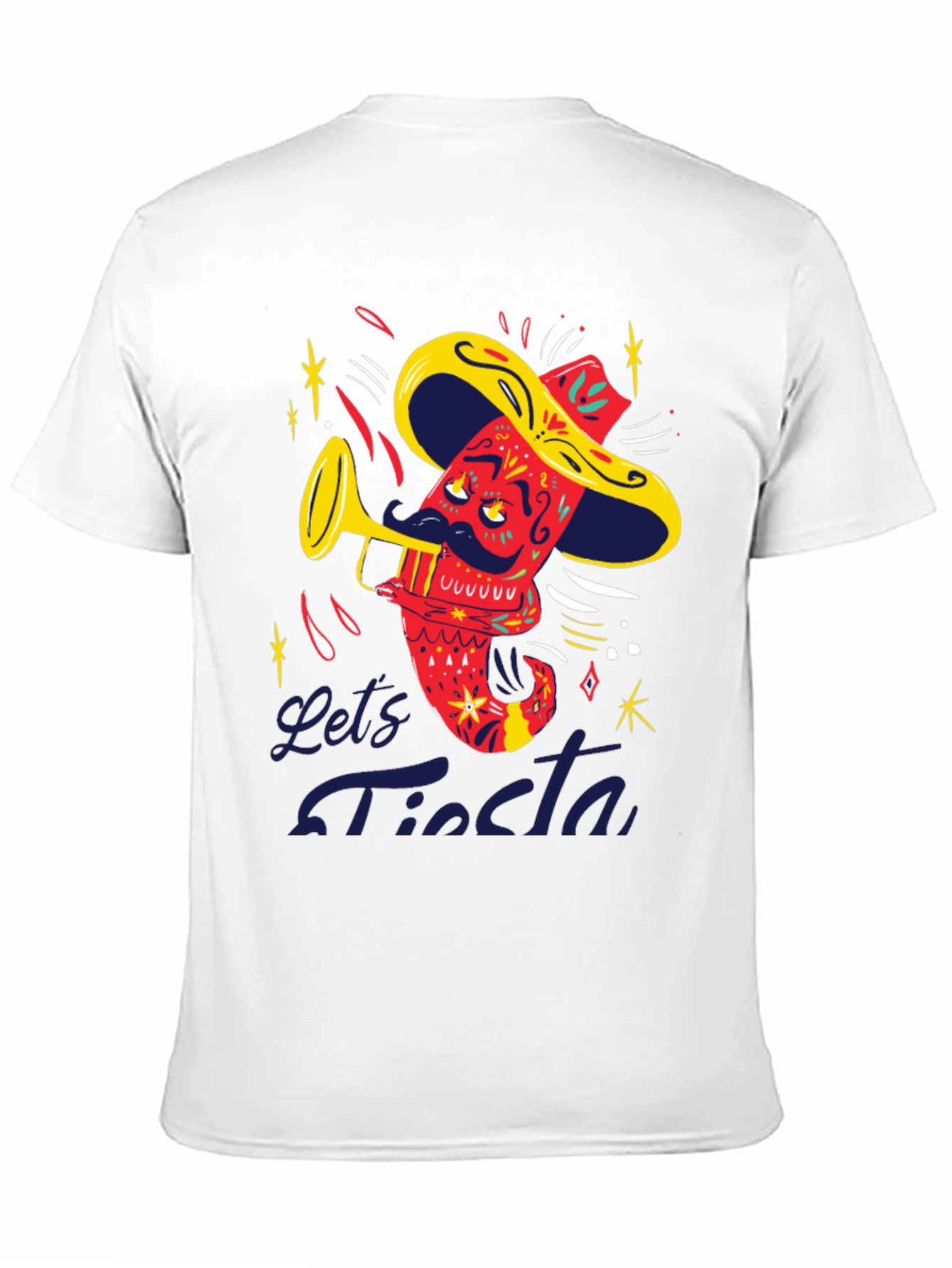 Lets Fiesta T-Shirt - Playful Graphic Tee