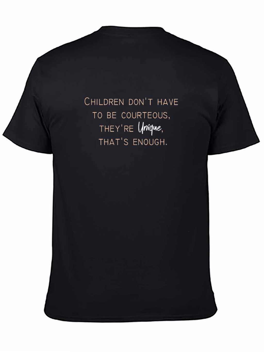 Unique Childrens Tee - Comfort & Style