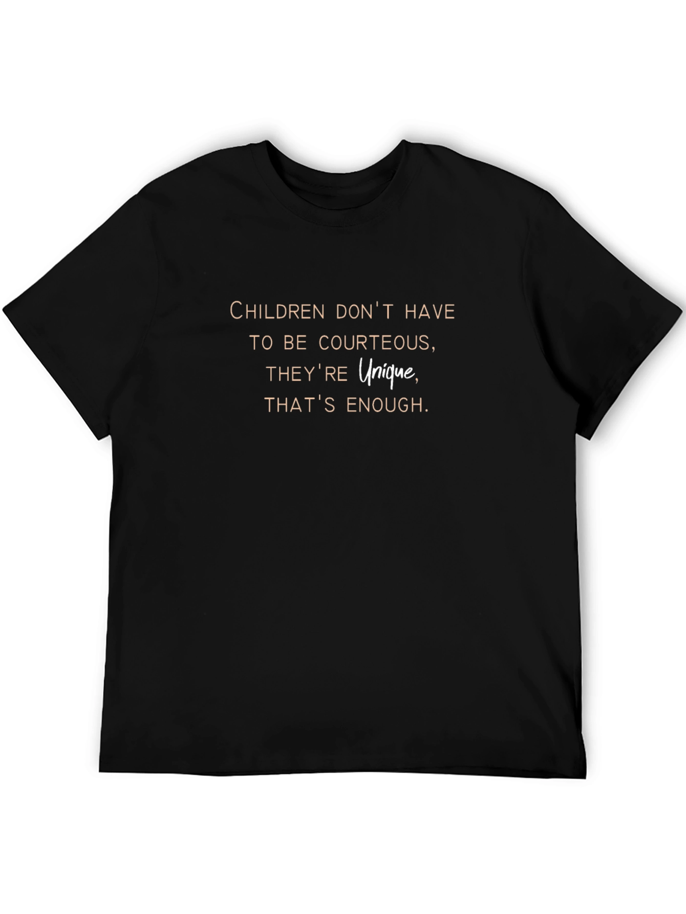 Unique Childrens Tee - Comfort & Style