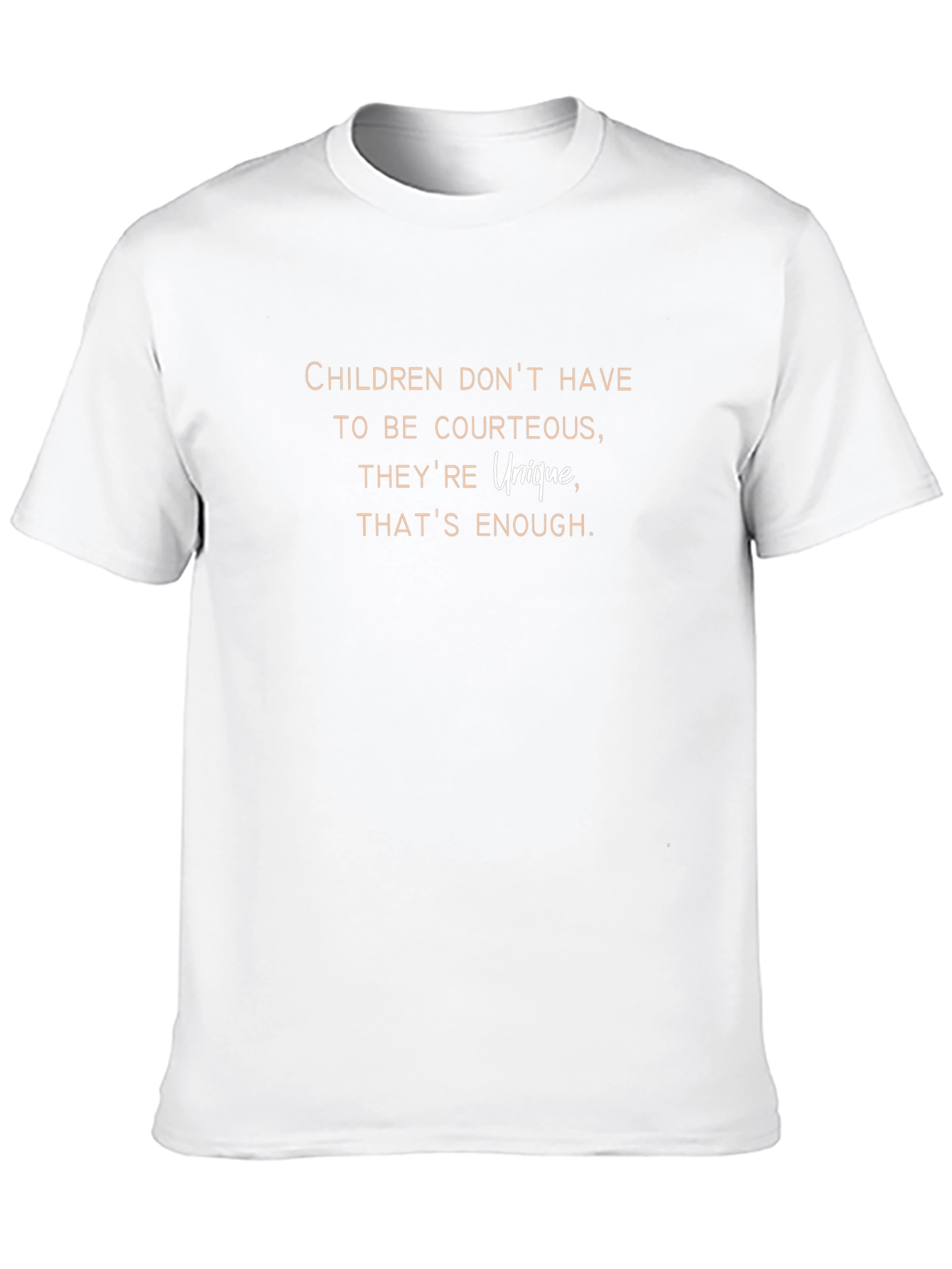 Unique Childrens Tee - Comfort & Style