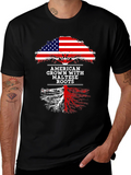 American Grown with Maltese Roots T-Shirt