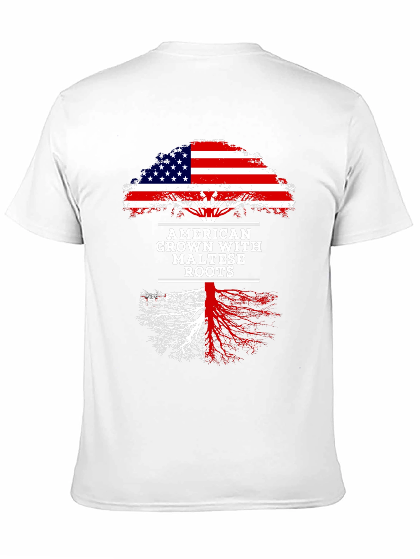 American Grown with Maltese Roots T-Shirt