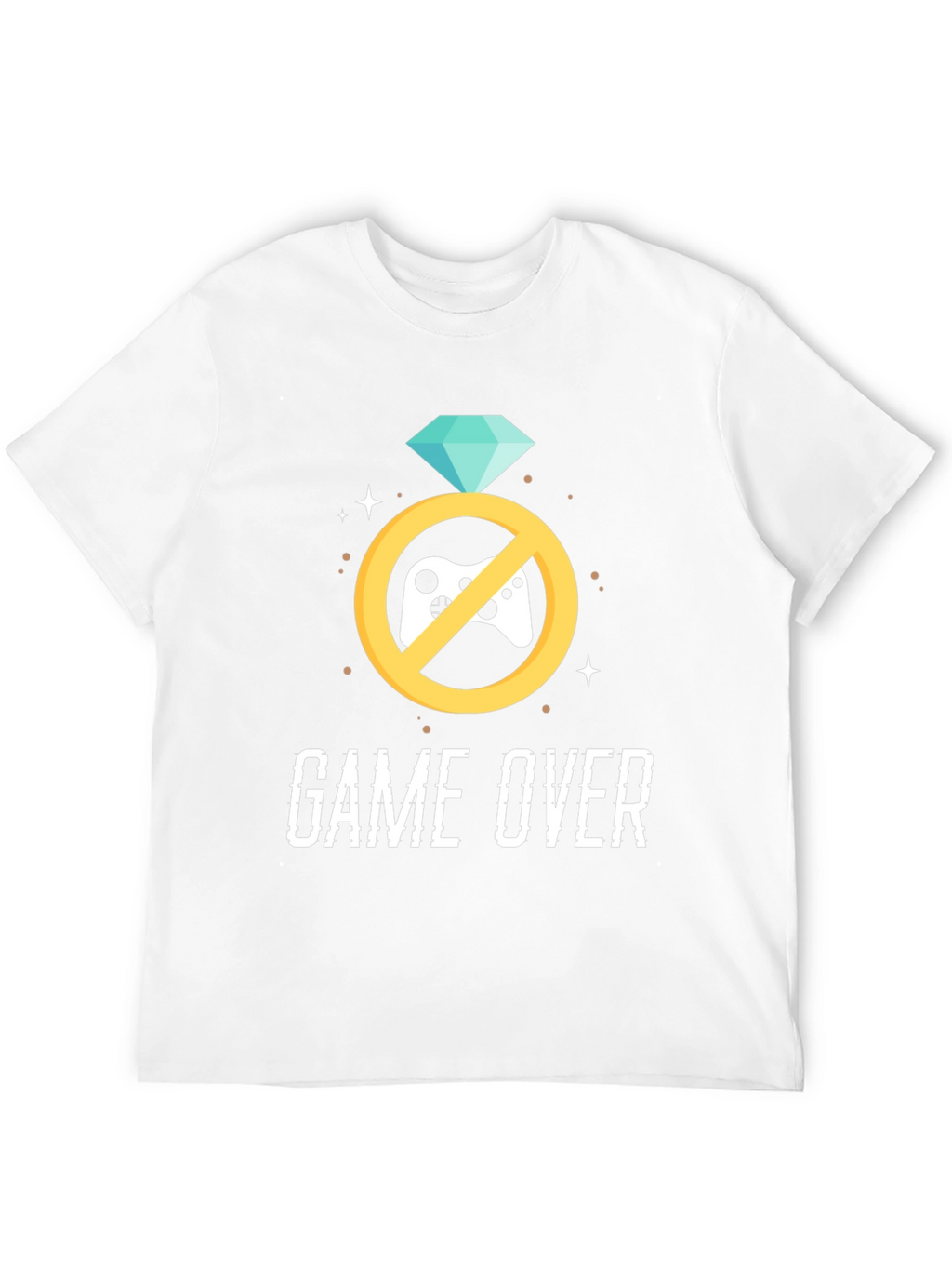 Game Over Groom T-Shirt - Bachelor Party Tee