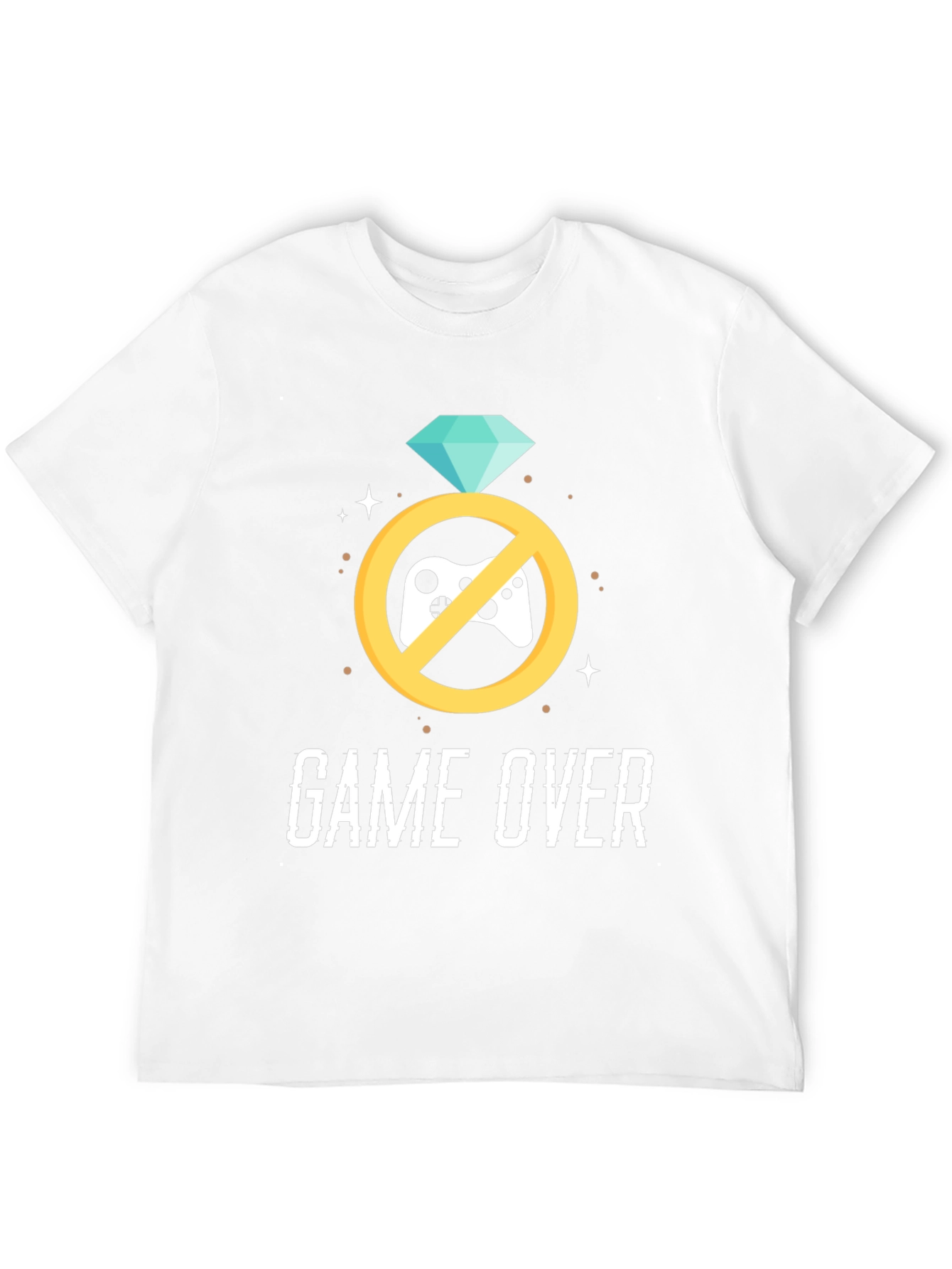 Game Over Groom T-Shirt - Bachelor Party Tee