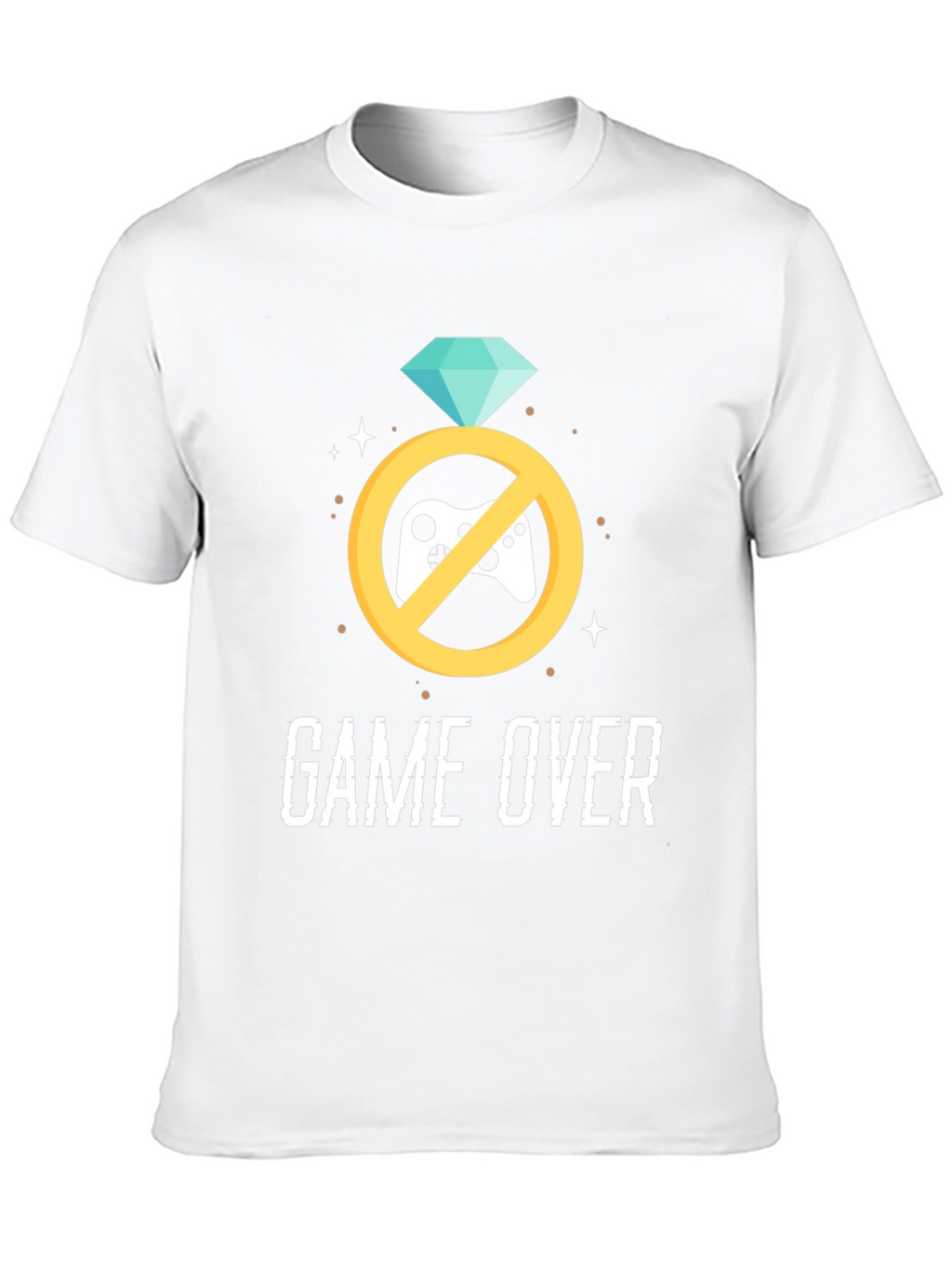 Game Over Groom T-Shirt - Bachelor Party Tee