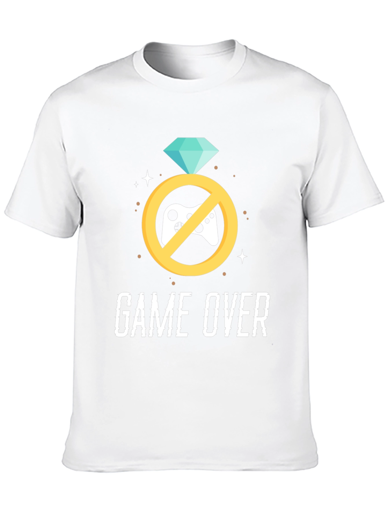 Game Over Groom T-Shirt - Bachelor Party Tee
