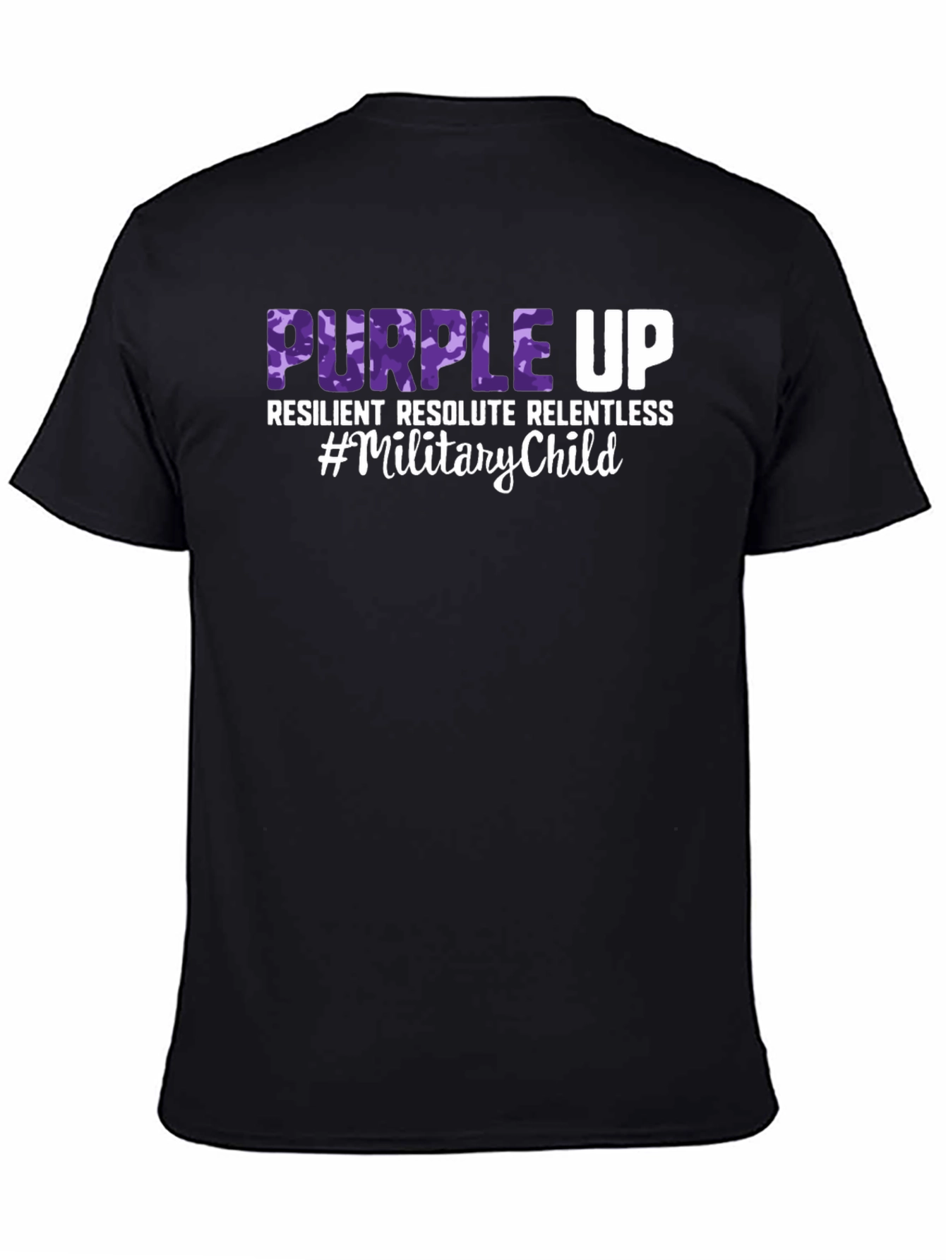 Purple Up Military Child T-Shirt