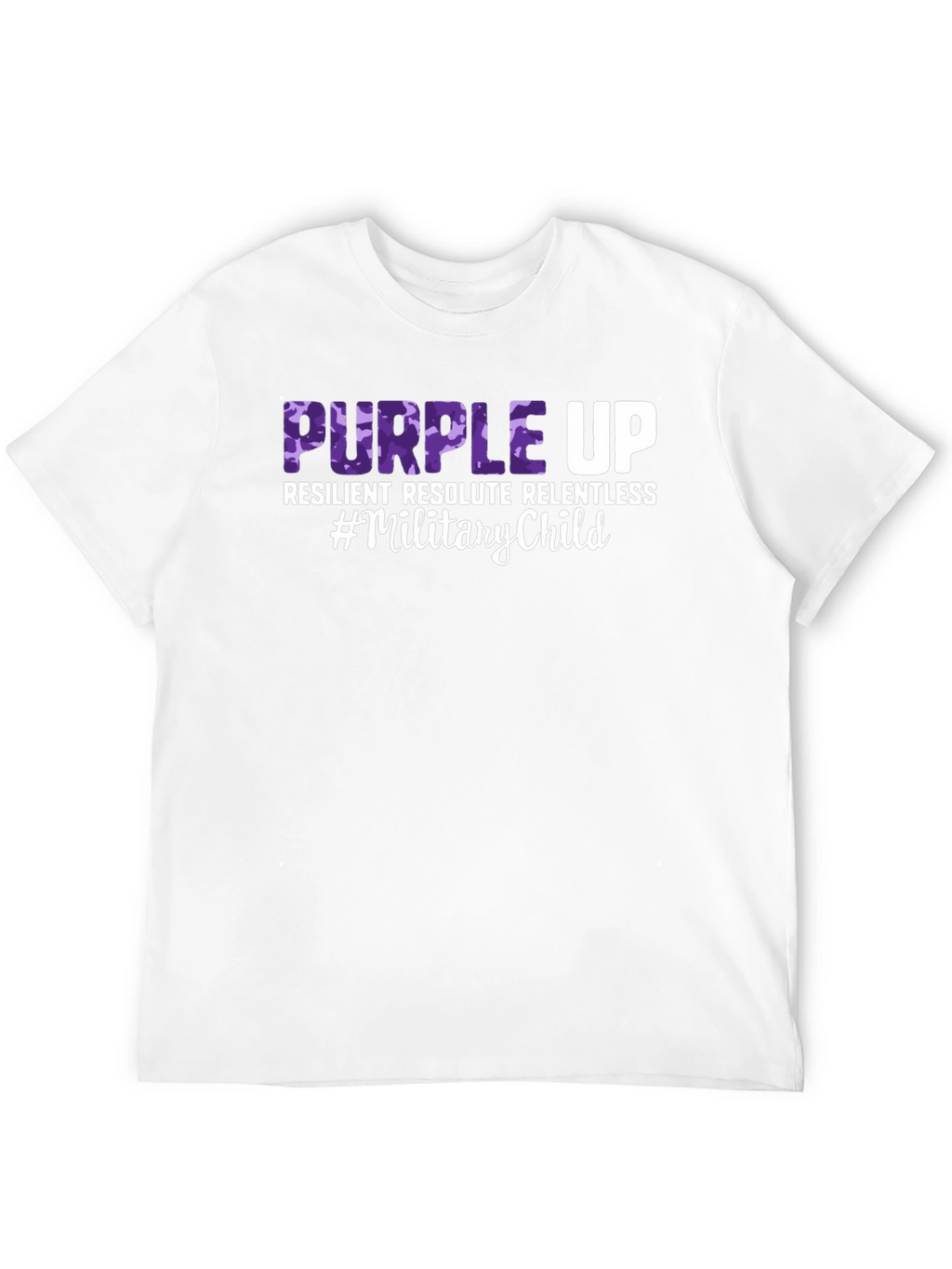 Purple Up Military Child T-Shirt