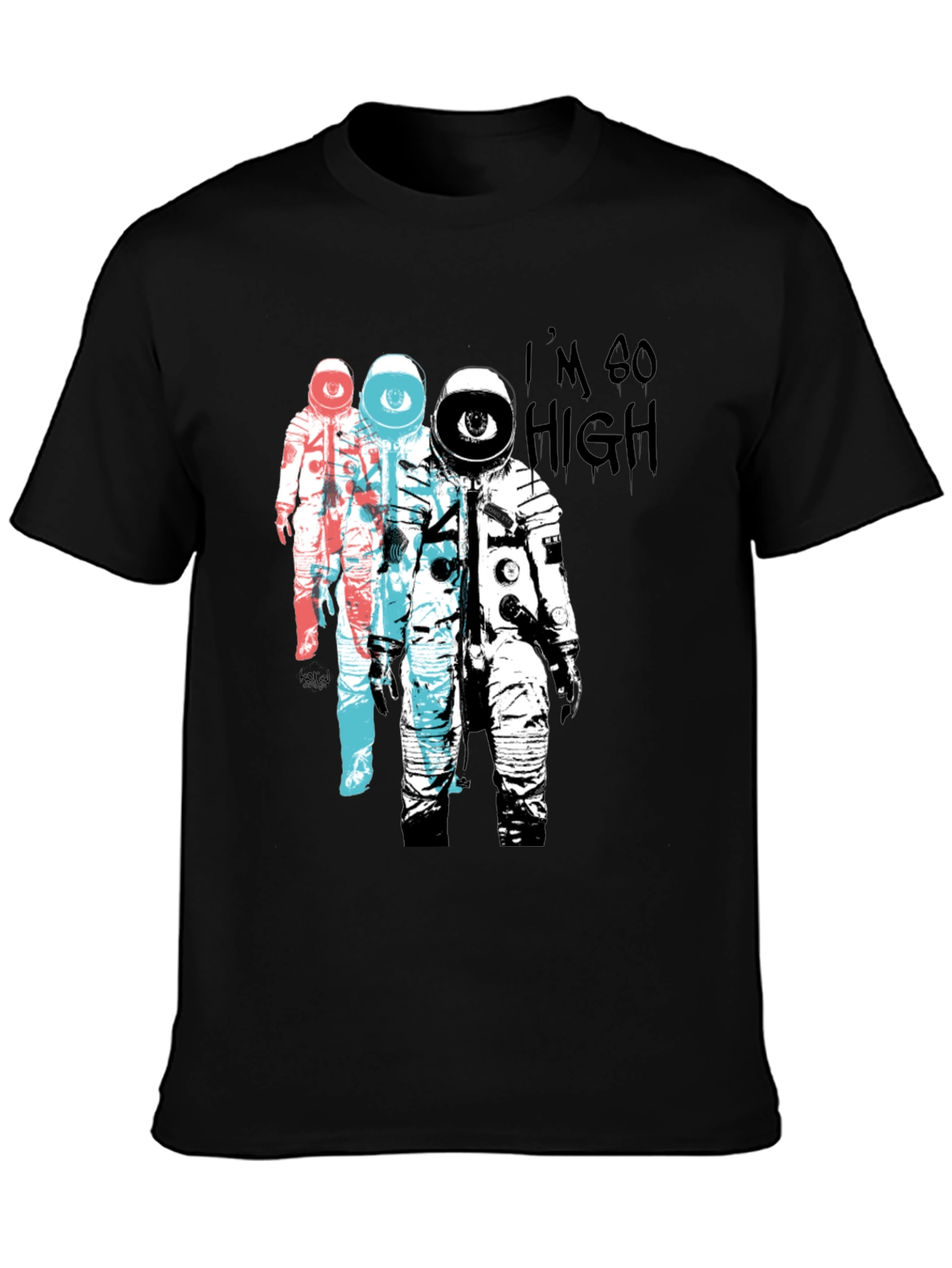 Astronaut Eye T-Shirt - Im So High Graphic Tee