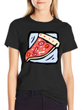 Pizza Slice Graphic Tee - Casual Comfort