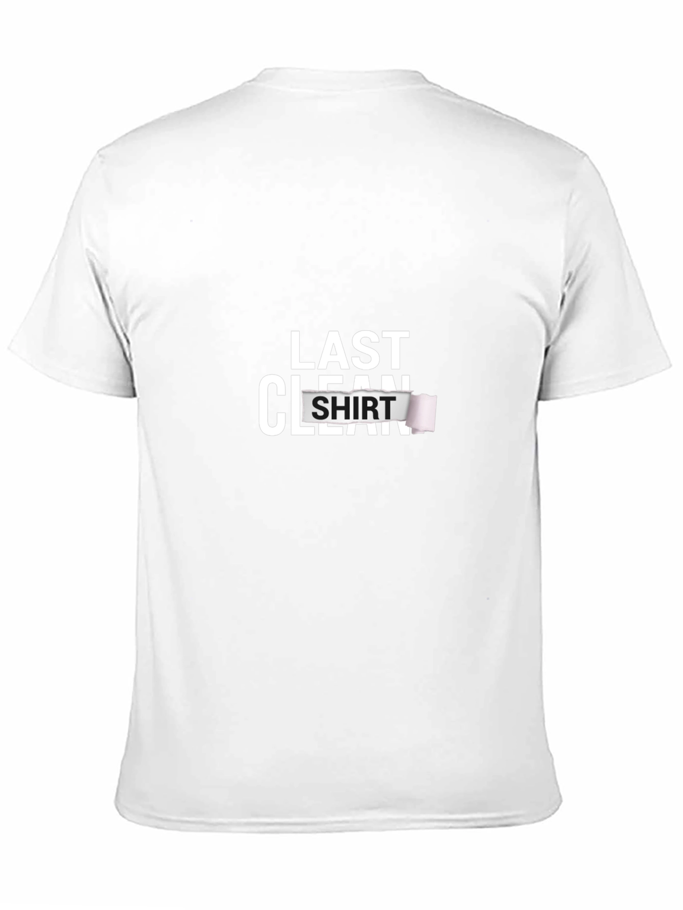 Last Clean Shirt Graphic Tee - Novelty T-Shirt