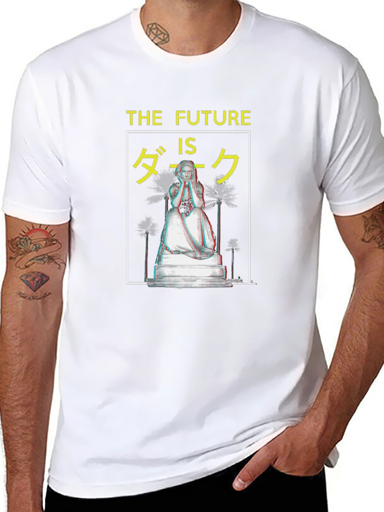 The Future is Dark Graphic T-Shirt