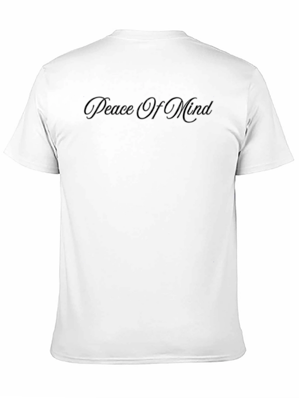 Peace of Mind Graphic T-Shirt - Black
