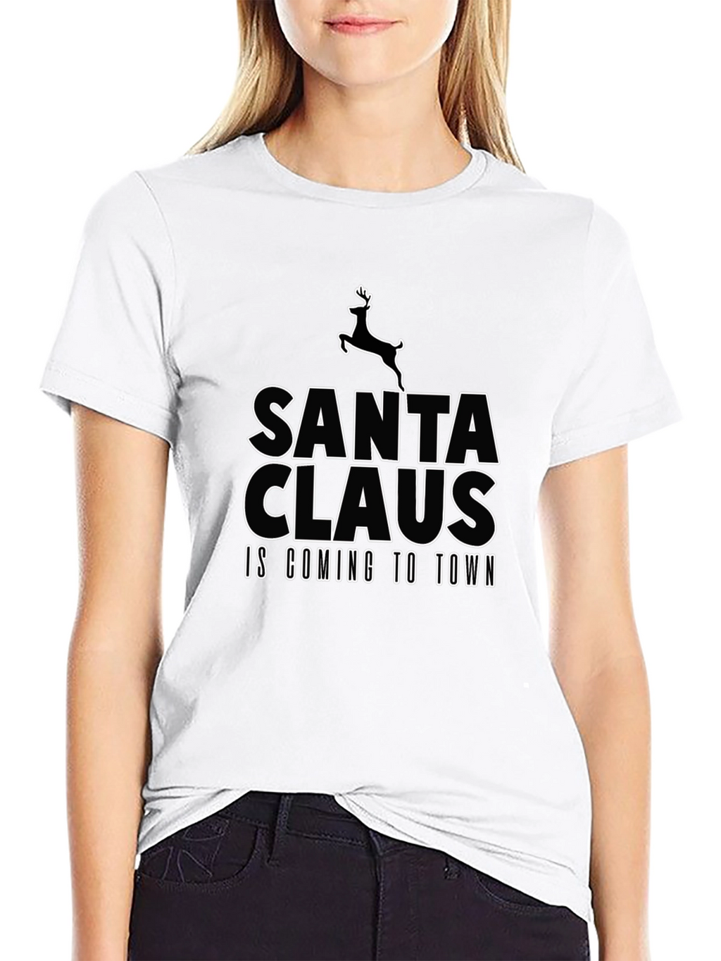 Santa Claus is Coming to Town Graphic Tee