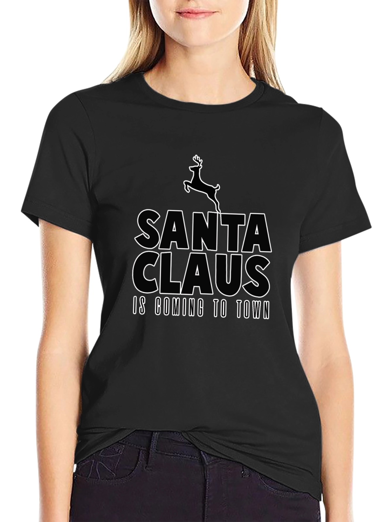 Santa Claus is Coming to Town Graphic Tee