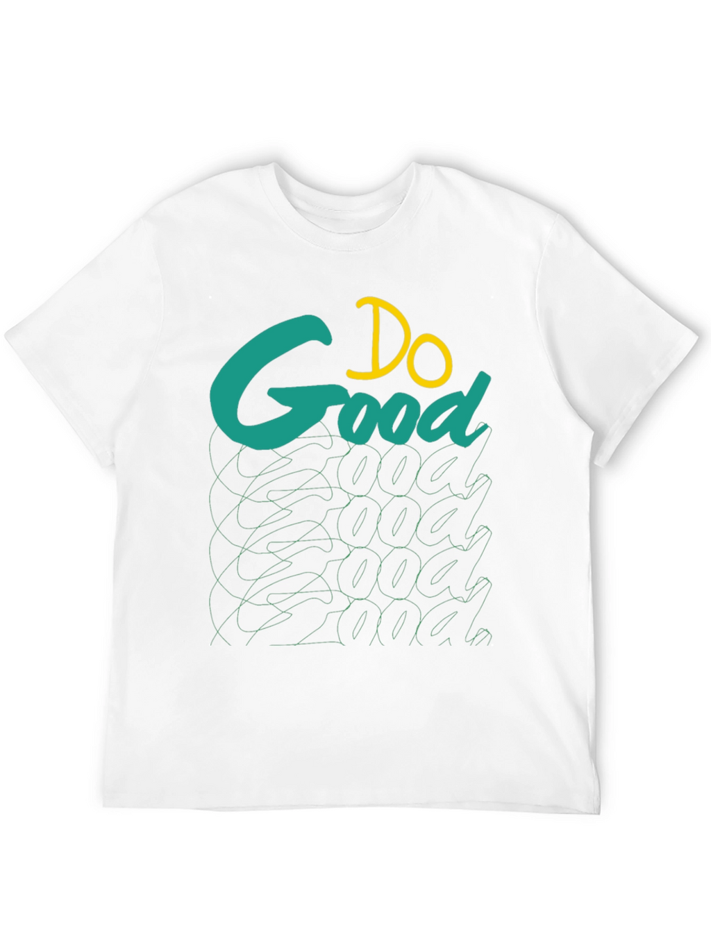 Do Good Graphic Tee - Black Cotton T-Shirt