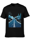 Winter Road Graphic Tee