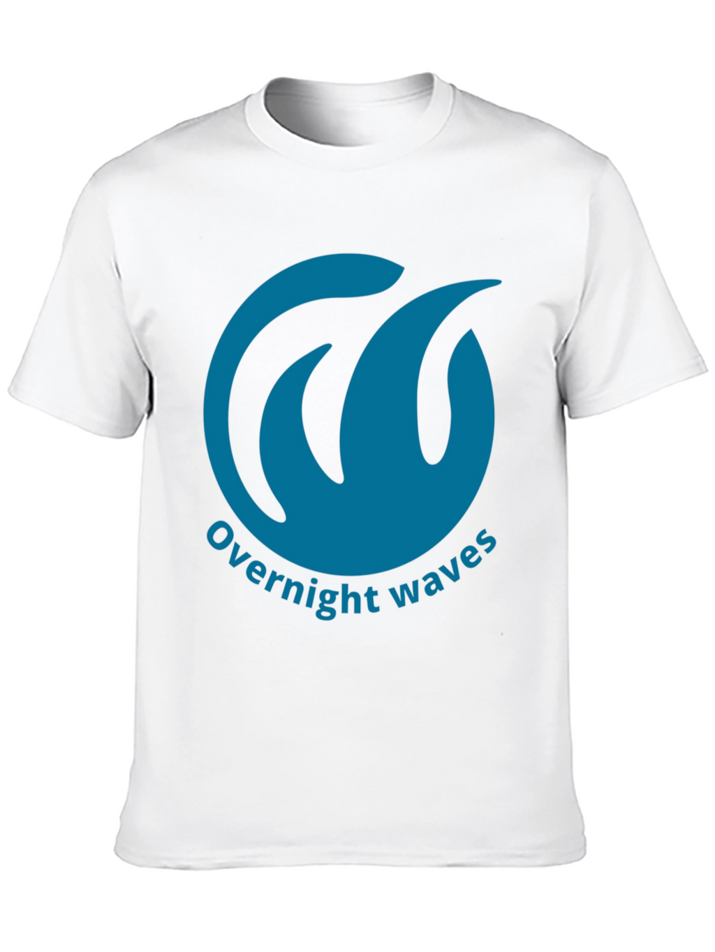 Overnight Waves Graphic Tee - Black