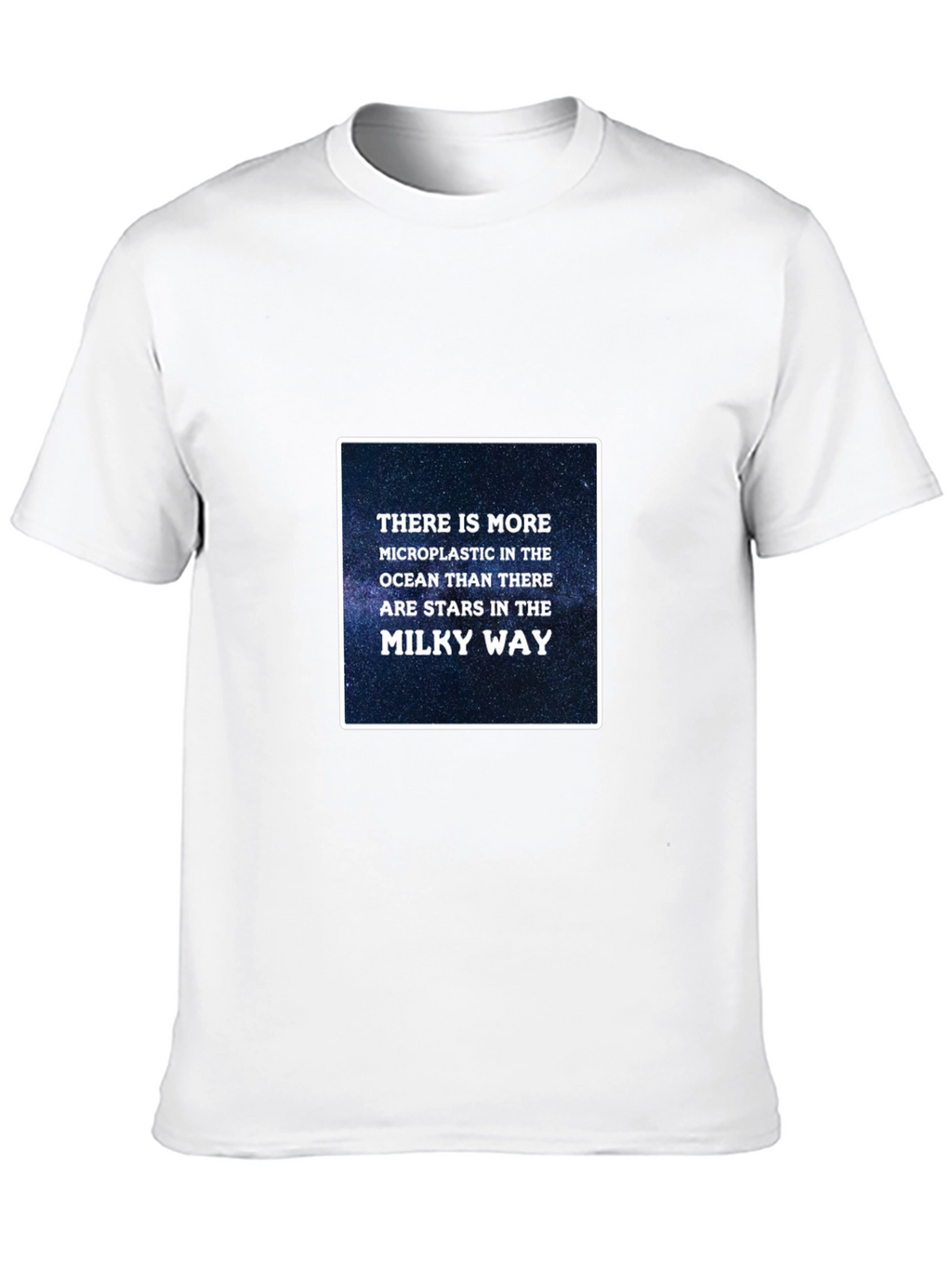 Microplastic Milky Way Graphic T-Shirt
