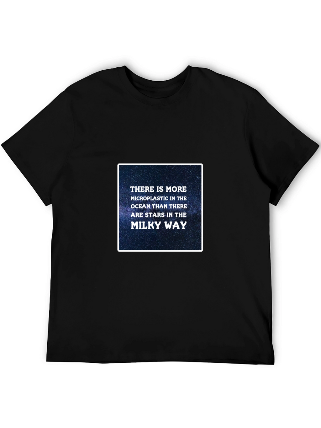 Microplastic Milky Way Graphic T-Shirt