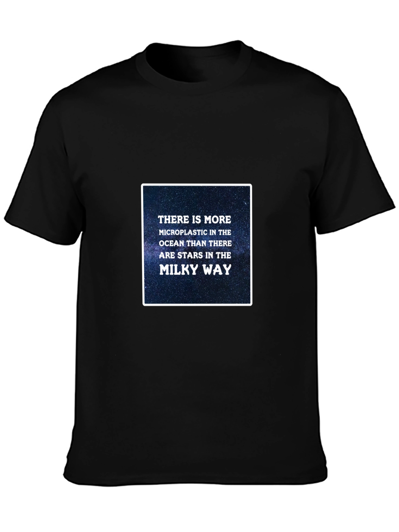 Microplastic Milky Way Graphic T-Shirt