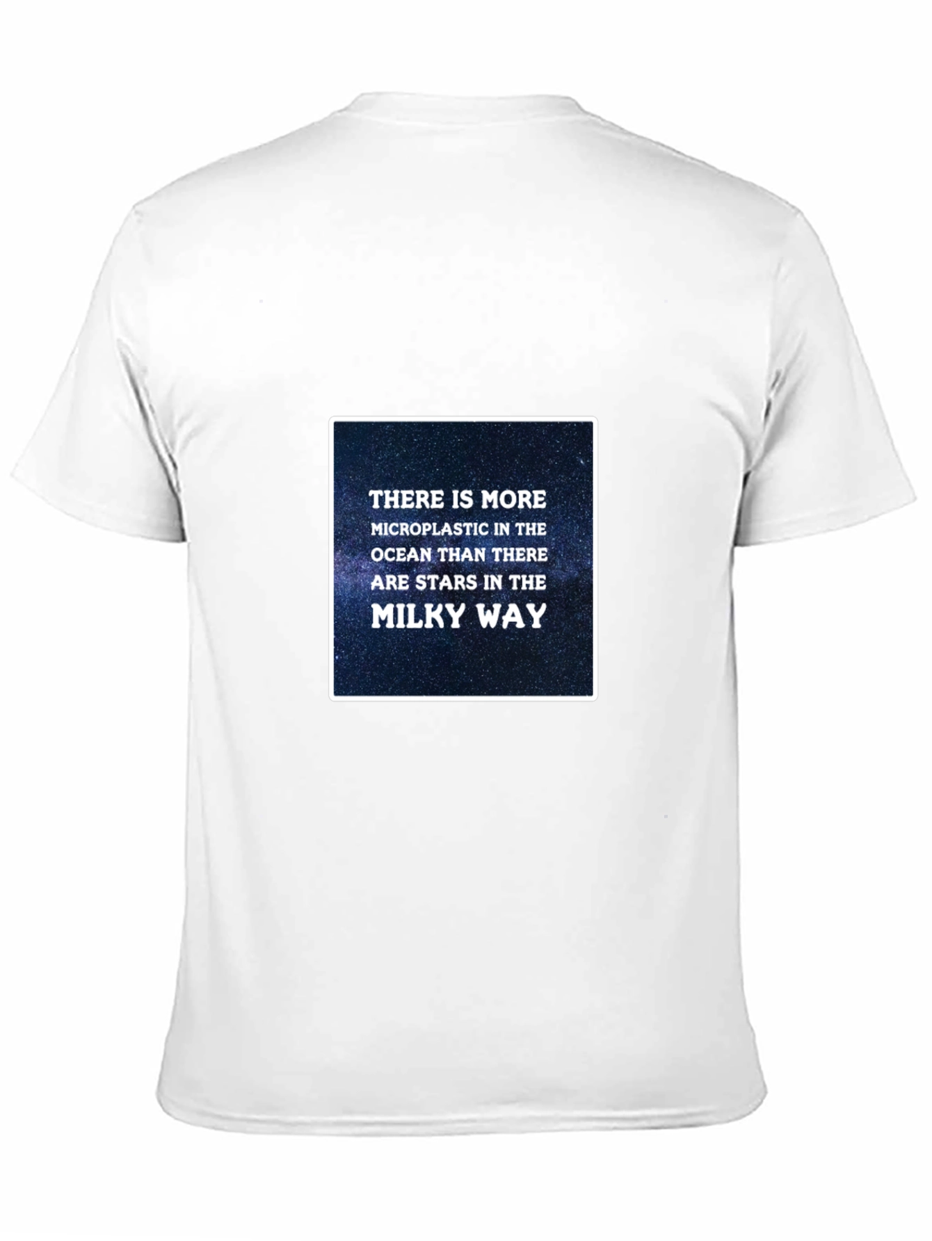 Microplastic Milky Way Graphic T-Shirt