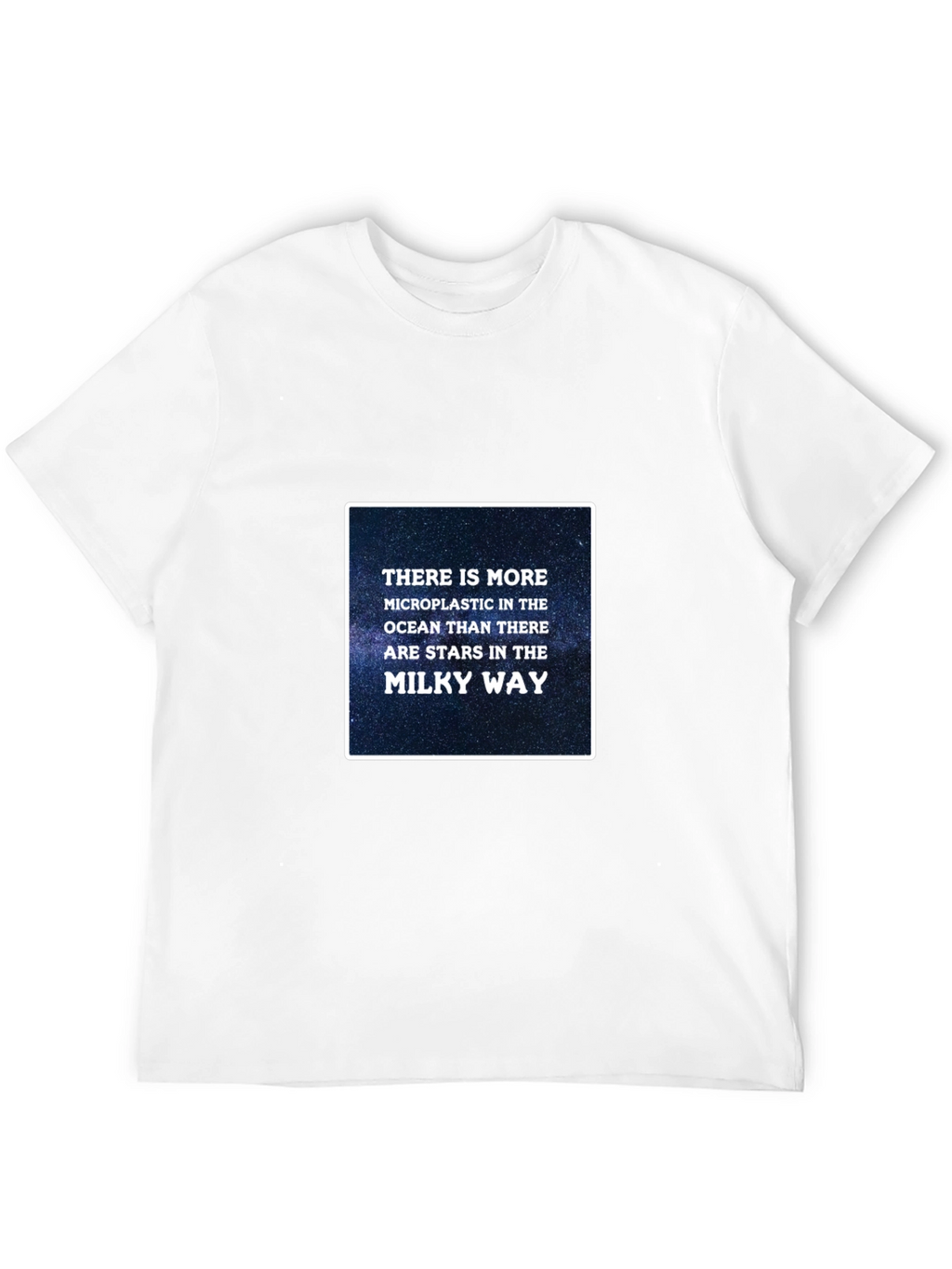 Microplastic Milky Way Graphic T-Shirt