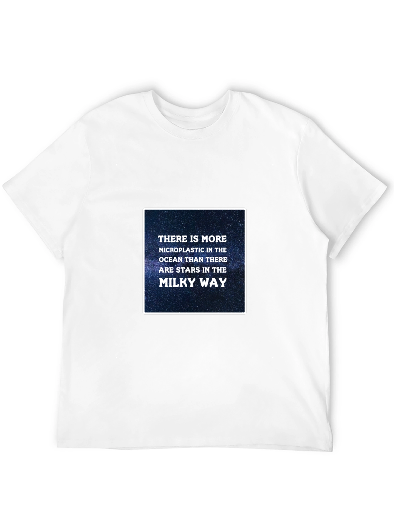 Microplastic Milky Way Graphic T-Shirt