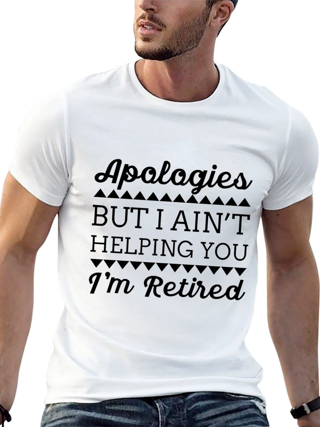 Apologies Im Retired Graphic T-Shirt