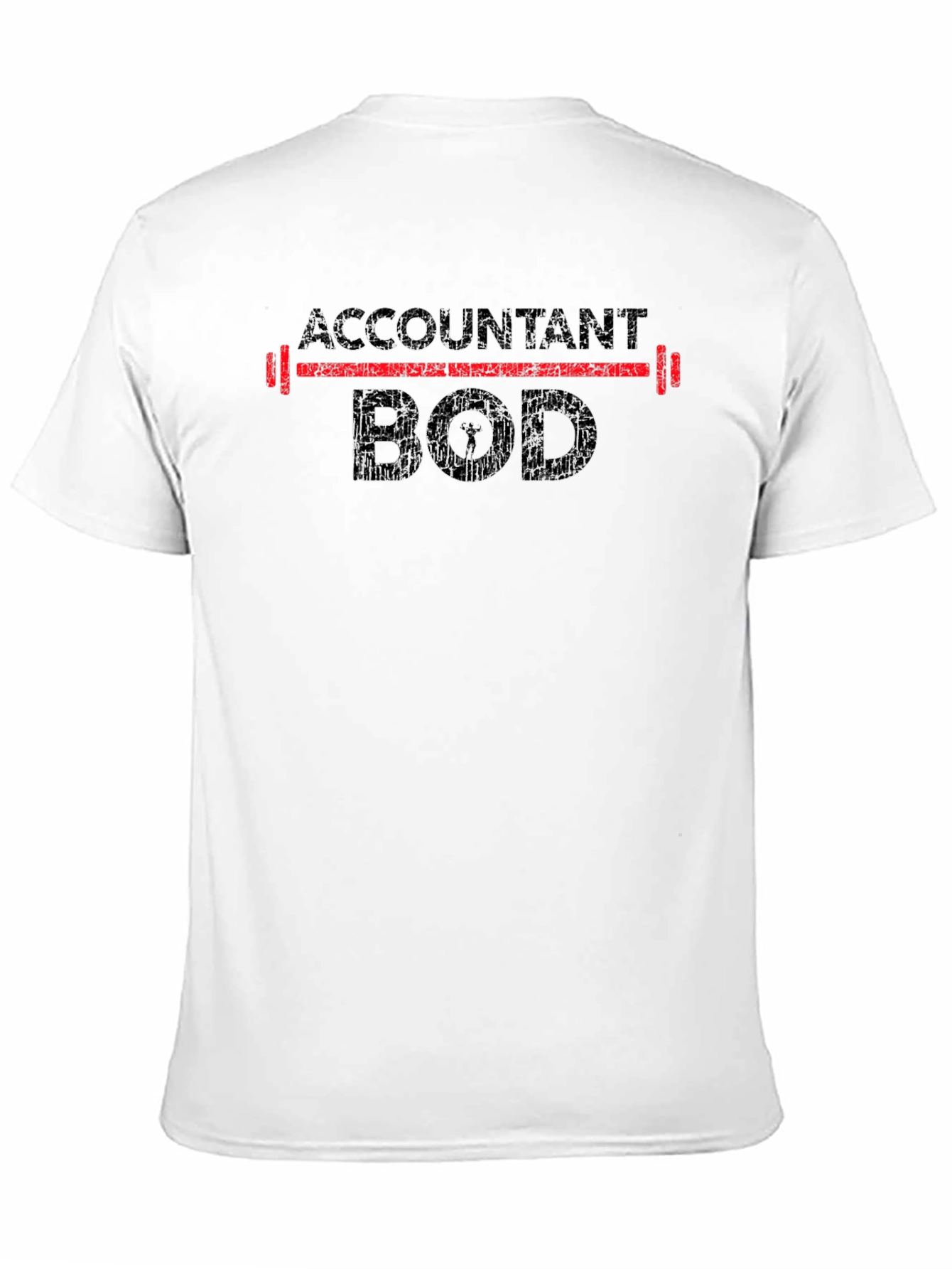 Accountant Bod T-Shirt - Black Novelty Tee