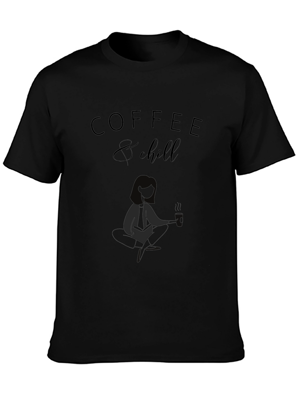 Coffee & Chill Graphic T-Shirt