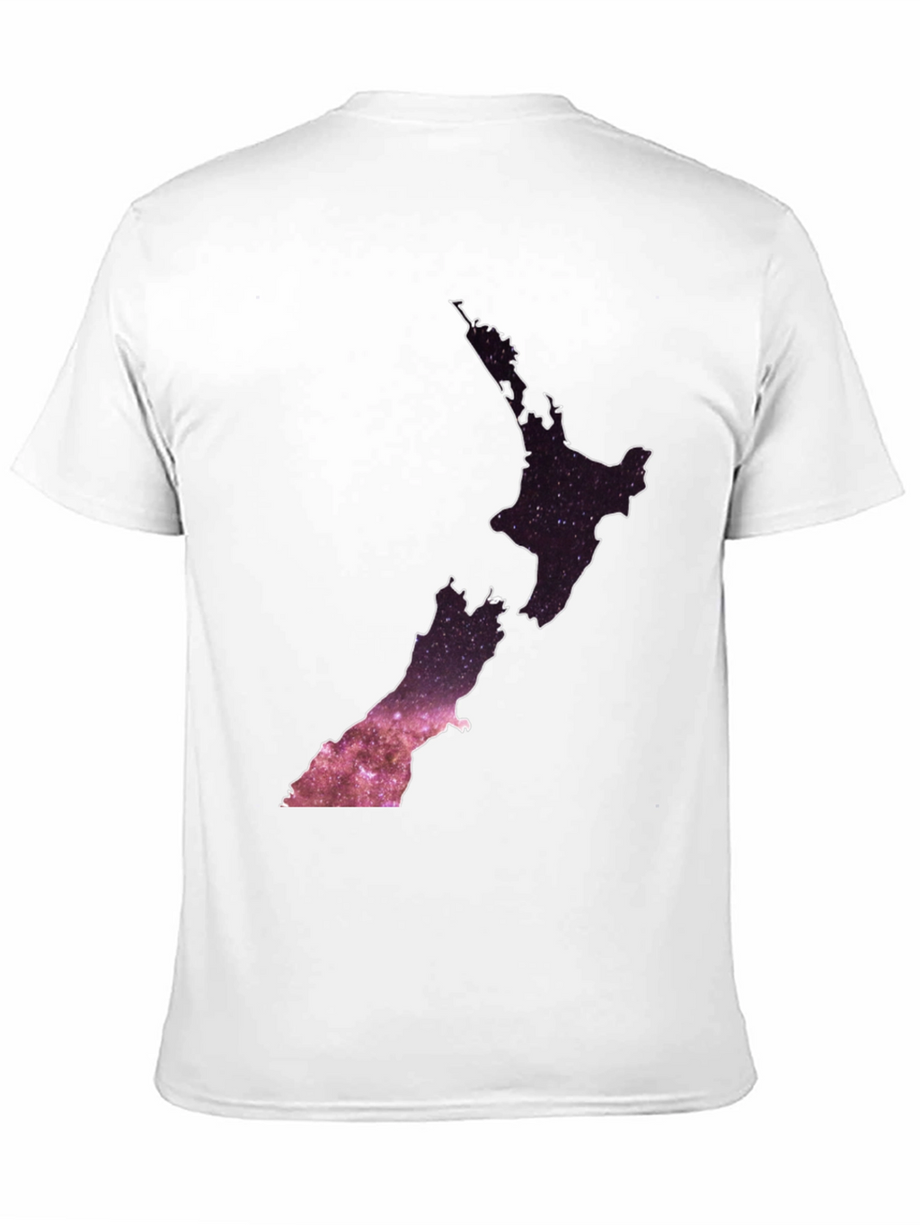 Galaxy New Zealand Map Graphic Tee