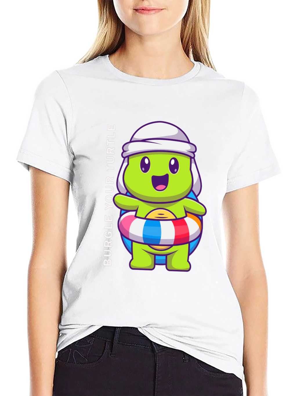 Burgle Your Turtle Graphic T-Shirt