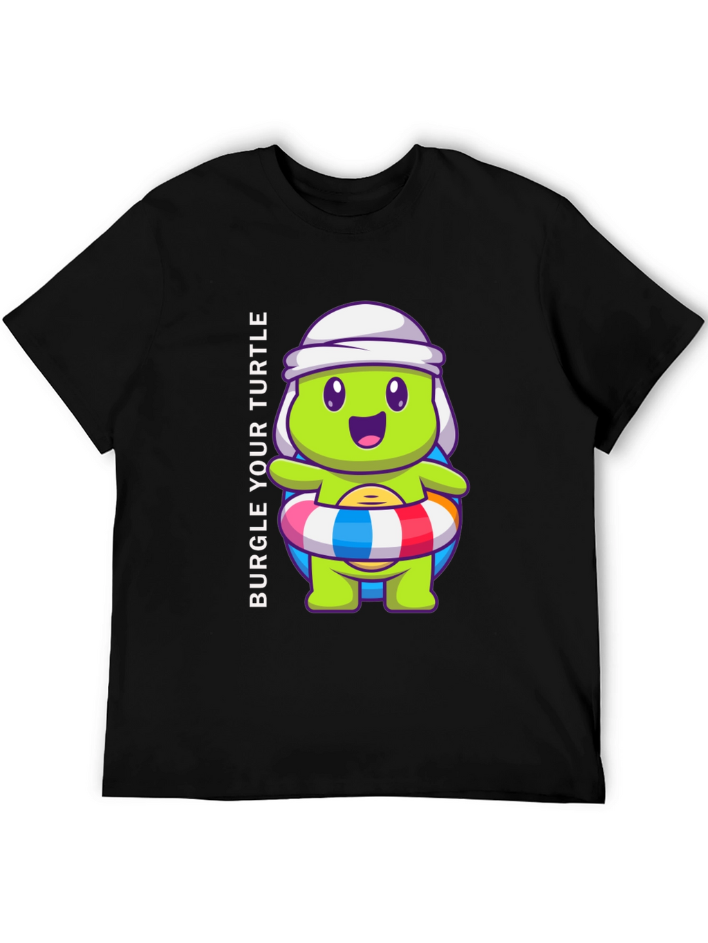 Burgle Your Turtle Graphic T-Shirt