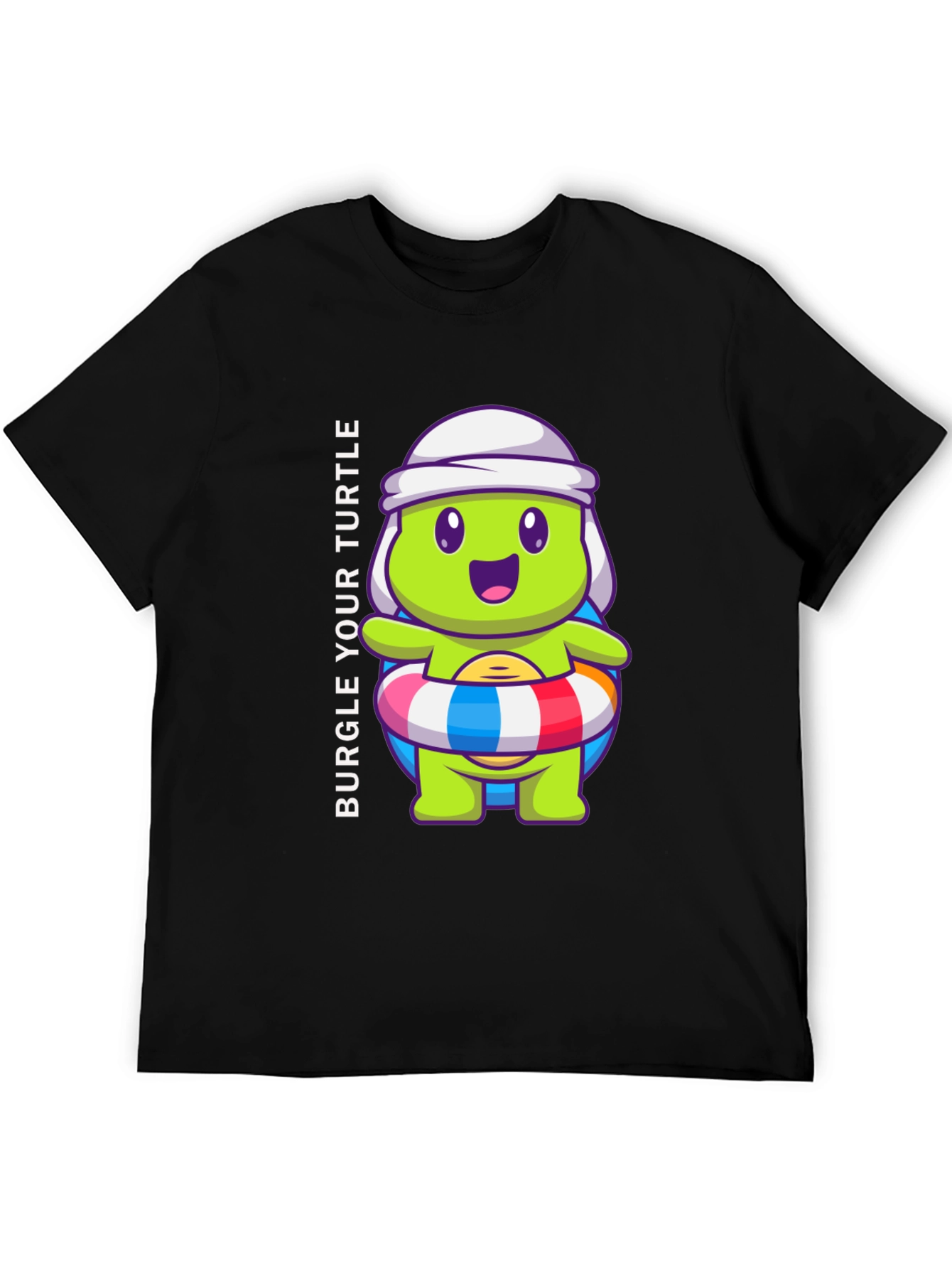 Burgle Your Turtle Graphic T-Shirt