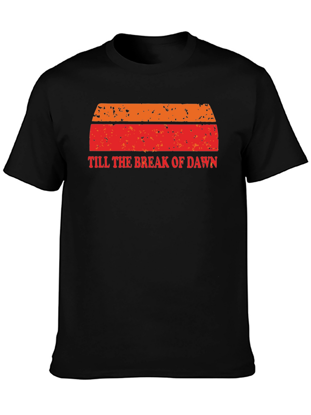 Till The Break Of Dawn Retro T-Shirt