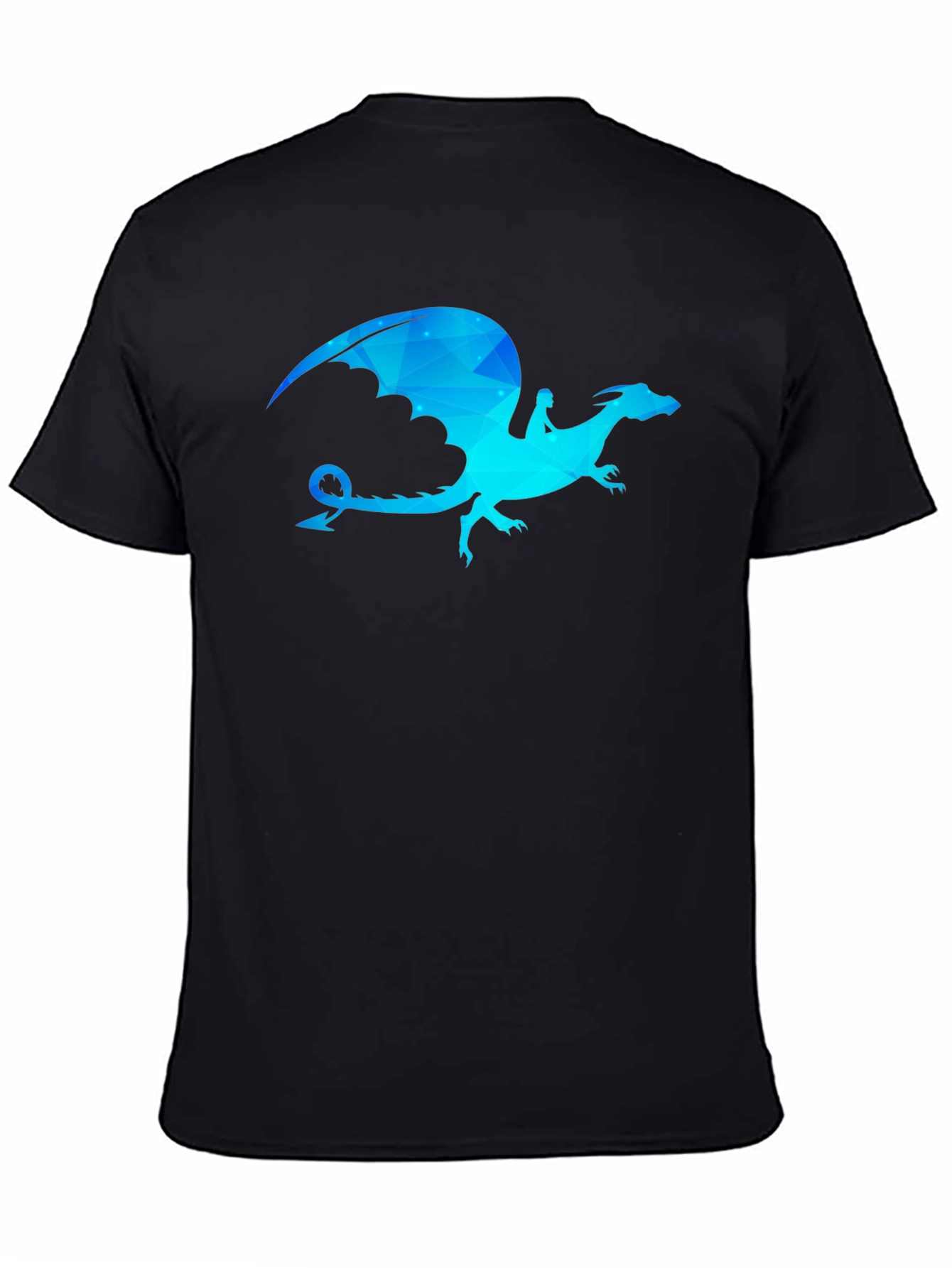 Dragon Graphic Print Crew Neck T-Shirt