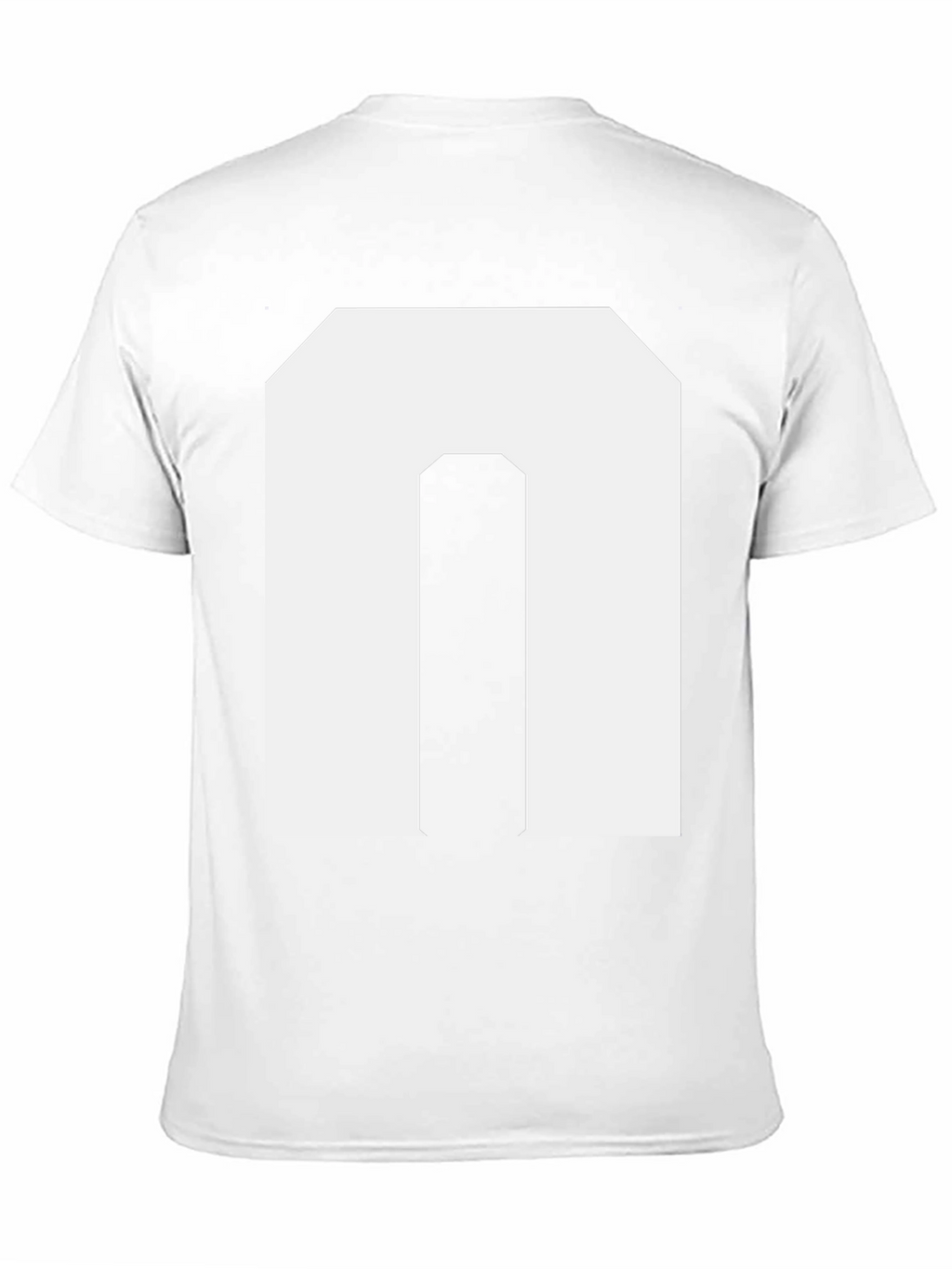 Bold Initial N Graphic Tee - Black
