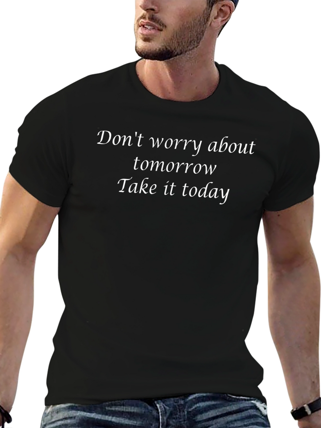 Inspirational Quote Black T-Shirt