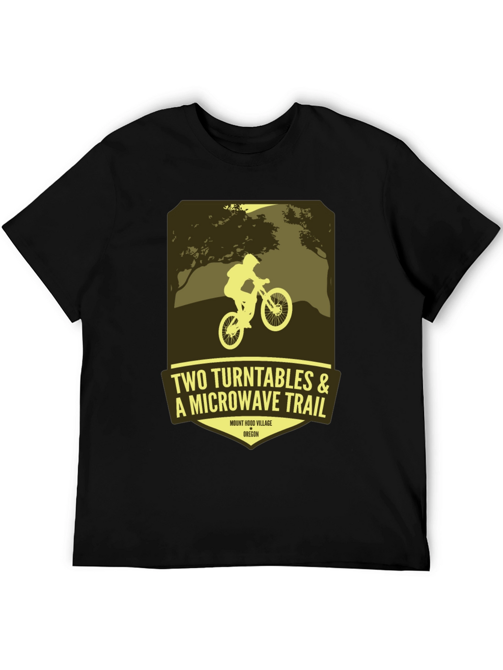 Two Turntables Mountain Biking Tee