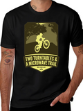 Two Turntables Mountain Biking Tee