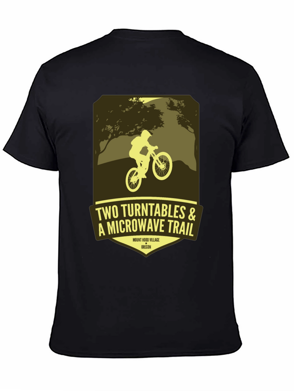 Two Turntables Mountain Biking Tee