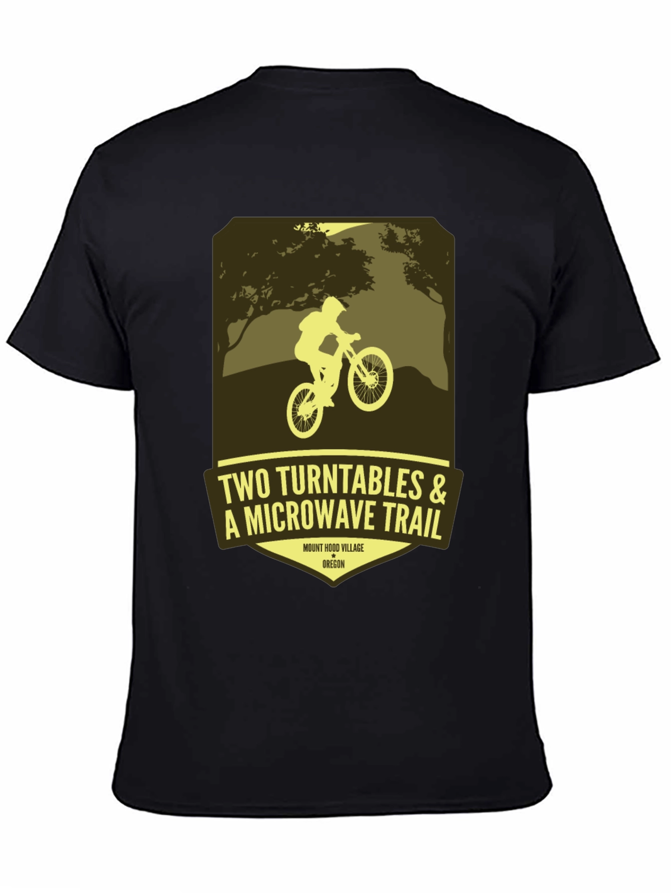 Two Turntables Mountain Biking Tee