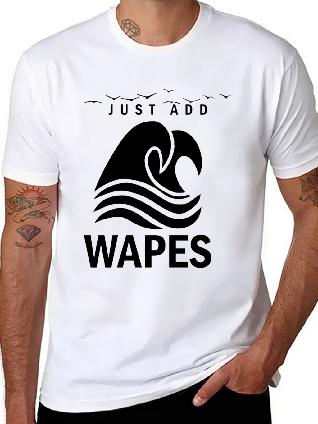 Just Add Waves - WAPES Graphic T-Shirt
