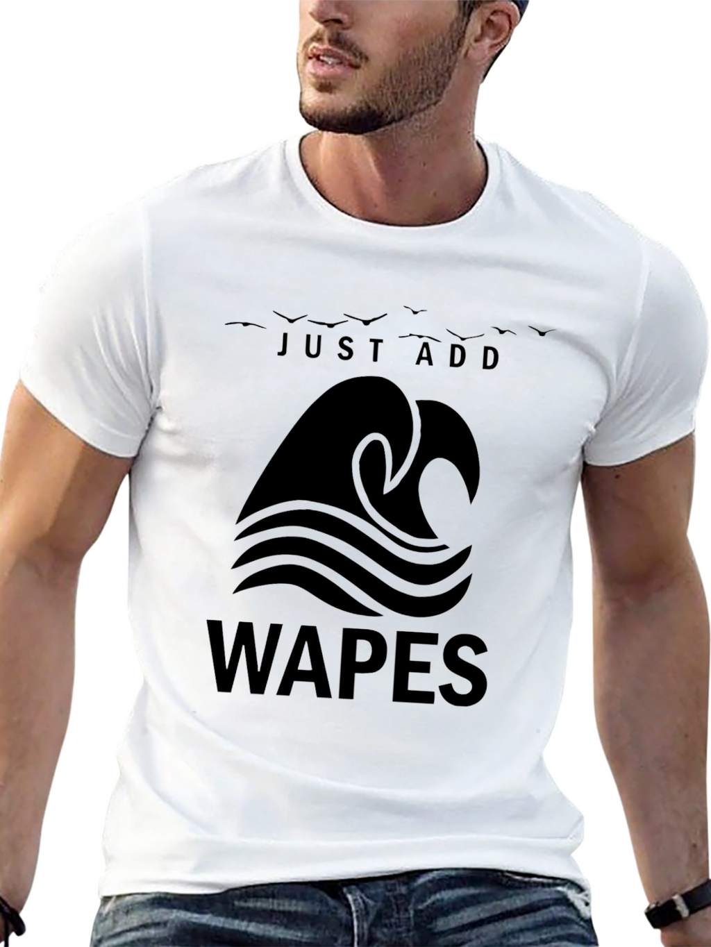 Just Add Waves - WAPES Graphic T-Shirt