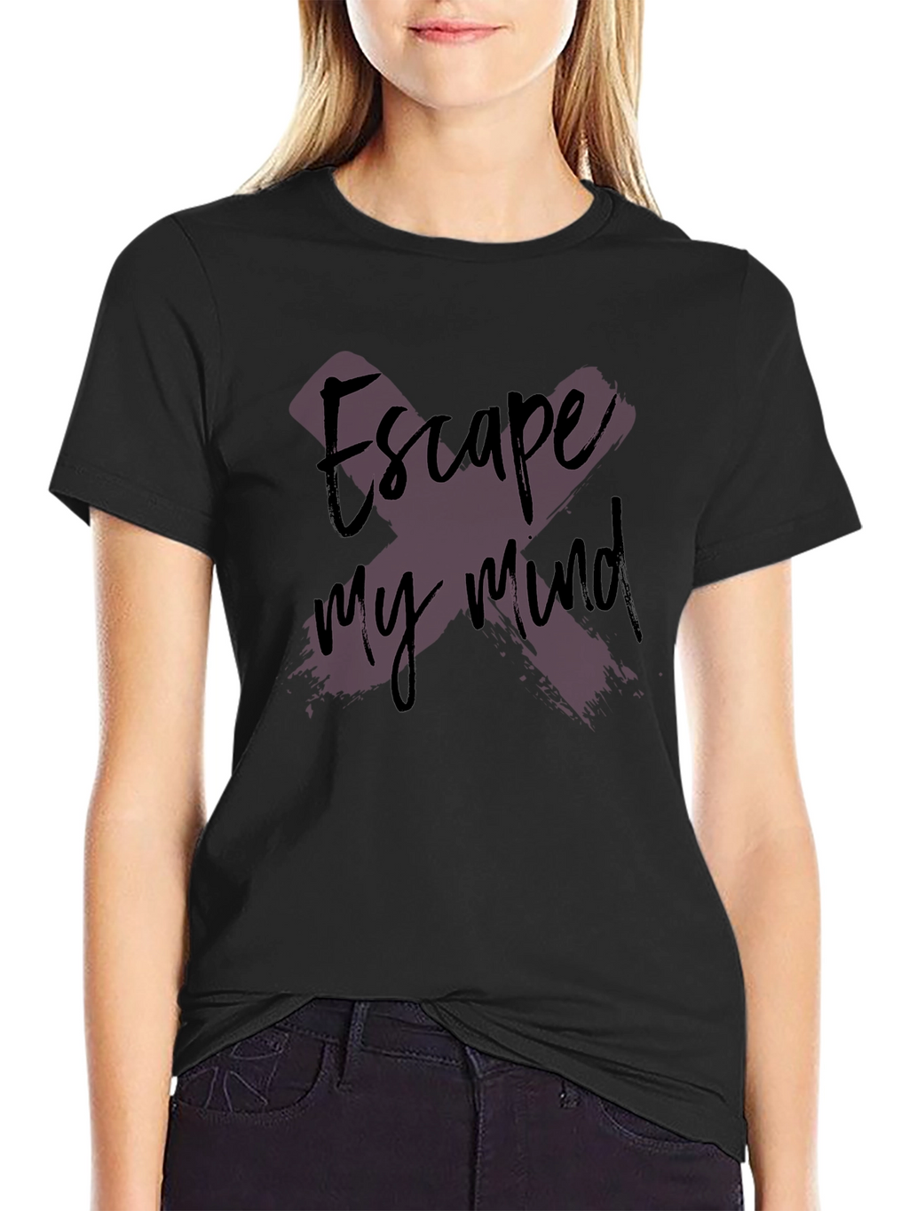 Escape My Mind Graphic Print Tee