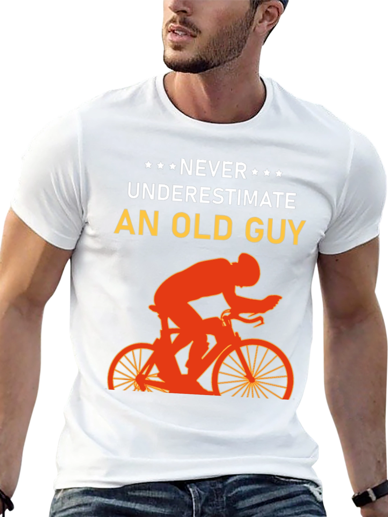 Never Underestimate An Old Guy T-Shirt